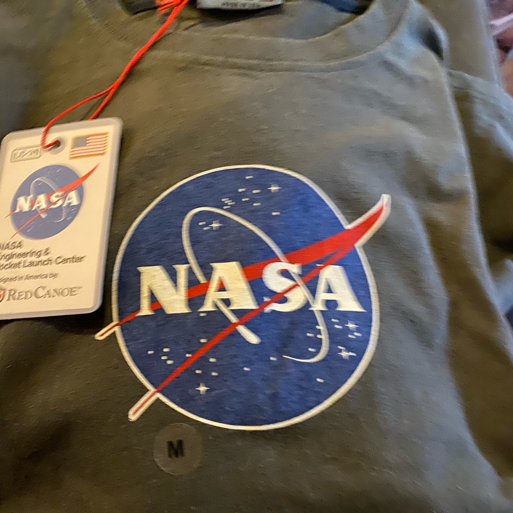 Men’s Red Canoe brand NASA t shirt